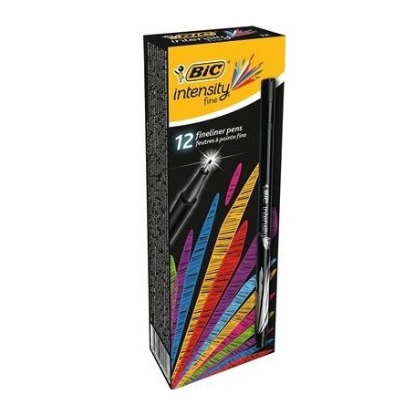 MARCATORE BIC INTENSITY FINE NERO