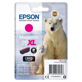 Cartuccia Epson 26XL ORSO POLARE magenta