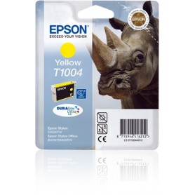 Cartuccia Epson T1004 rinoceronte giallo