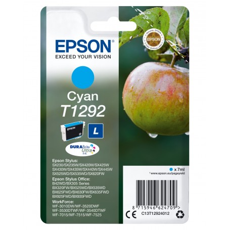 Cartuccia Epson T1292 mela ciano