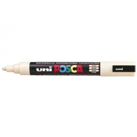 MARKER UNI POSCA PC5M BEIGE - PUNTA MEDIA 1,8-2,5 MM