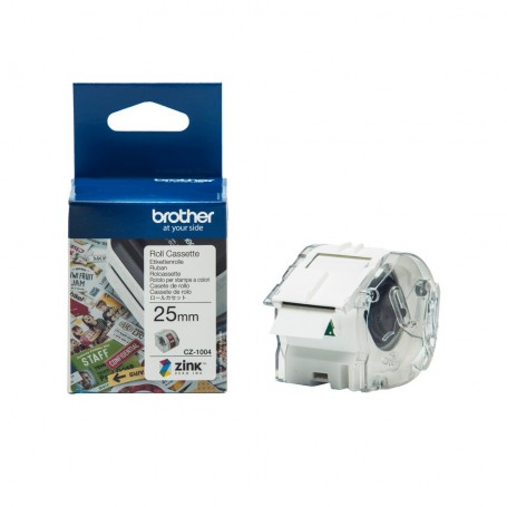 Brother CZ-1004 Nastro per etichettatrice bianco