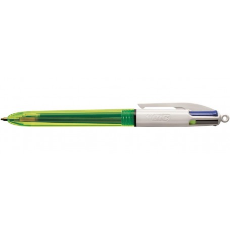 Penna a sfera BIC 4 colours FLUO