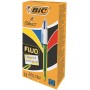 Penna a sfera BIC 4 colours FLUO