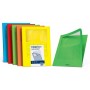 cartellina folder con finestra pistacchio 22x31cm 10ff 140gr