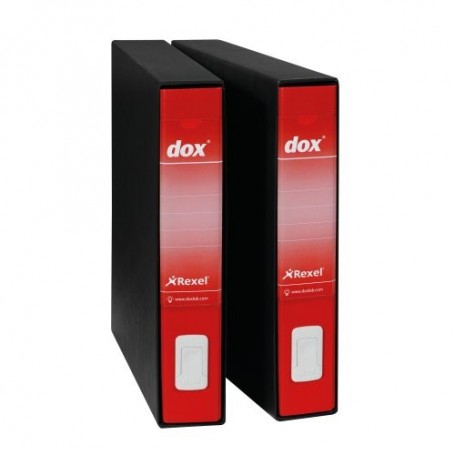 dox 4 class leverarch red  rosso - dorso 5 cm