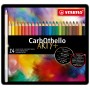 Stabilo Carbothello Scatola Metallo da 24 colori assortiti