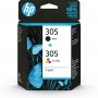 HP 305 pack 2 cartuccia 1 nero + 1 CMY