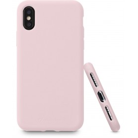 CUSTODIA SOFT TOUCH  IPH X ROSA