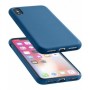 CUSTODIA SOFT TOUCH  IPH X BLU