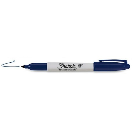 SHARPIE FINE AZZURRO