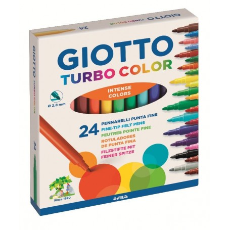 GIOTTO TURBO COLOR ASTUCCIO DA 24 PZ