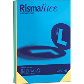 rismaluce mix 8 colori forti a4 300ff 90gr