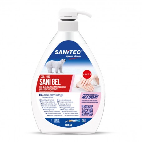 GEL MANI IGIENIZZANTE SANIGEL 600ML