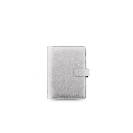 FILOFAX SAFFIANO SILVER PERSONAL