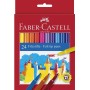 ASTUCCIO IN CARTONE DA 24 CASTELL STANDARD, PUNTA FINE PENNARELLI 24  COLORI