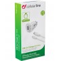 KIT CARICABATT. AUTO 2A MICROUSB BIANCO