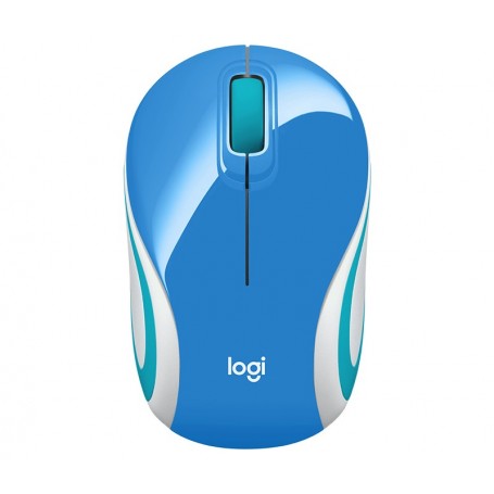 MOUSE WIRELESS M187 BLU