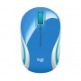 MOUSE WIRELESS M187 BLU