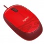 MOUSE CON CAVO M105 ROSSO