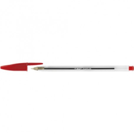 PENNA BIC CRISTAL ROSSO