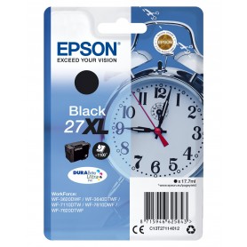 Cartuccia Epson 27 XL -Sveglia- nero alta capacità