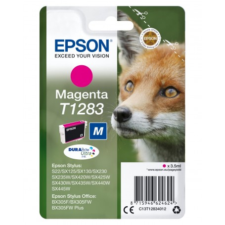 Cartuccia Epson T1283 volpe magenta