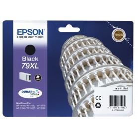 Cartuccia Epson T79 torre di Pisa XL BK 41,8ML INKJET