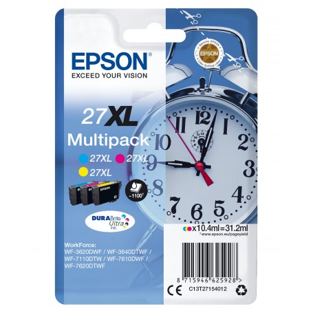 multipack Epson 27 XL sveglia ciano magenta giallo alta capacità