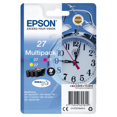 multipack Epson 27 sveglia ciano magenta giallo