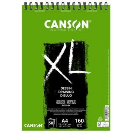 BLOCCO CANSON XL DISEGN0 50F A4 160G
