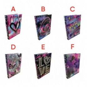 Diario Standard Tessuto 12 Mesi Seven Girl 25/26