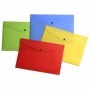 Buste A4 In Ppl Con Bottone Di Chiusura - Colori Assortiti 33,5X23,7Cm