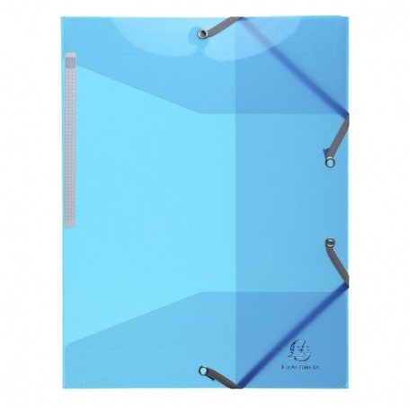 Cartelle a 3 lembi con elastici angolari Iderama PP - F.to 24x32 cm