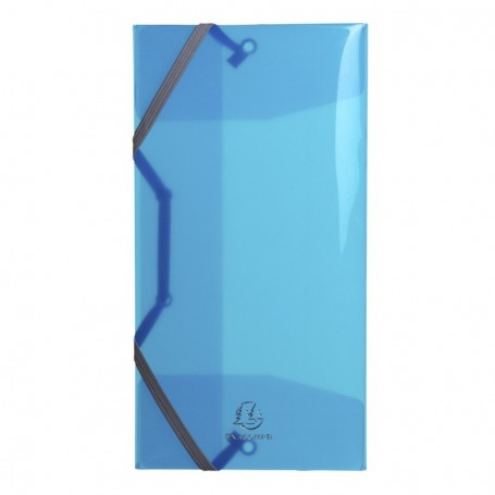 Cartelle a 3 lembi pocket con elastici angolari Iderama PP - F.to 12x23,5 cm