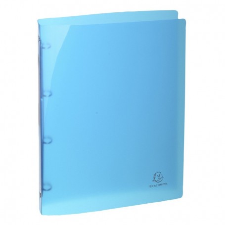 Raccoglitori ad anelli iderama ppl glossy assortite - 4 anelli - dorso 20 mm