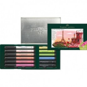 Cofanetto 12X Penna Pitt Artist Pen Set - Paris