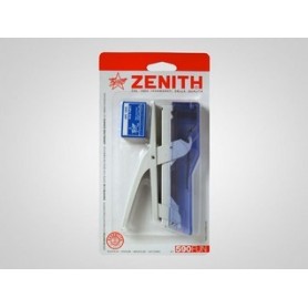 cucitrice a pinza zenith 590 fun blister - colori assortiti - punti 6/4-6 15 - 30 fogli